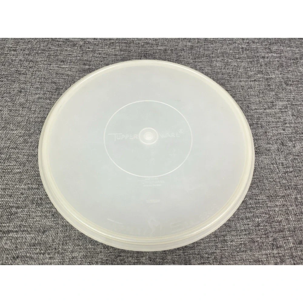 Vintage Tupperware Clear 12.25